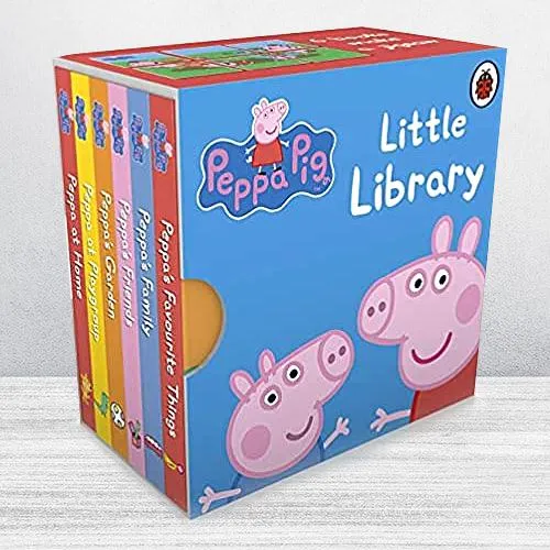 Lovely Selection of Peppa Pig Little Library Board Book