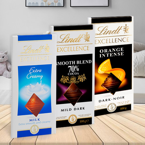 Enjoy with Lindt Chocolate Bars