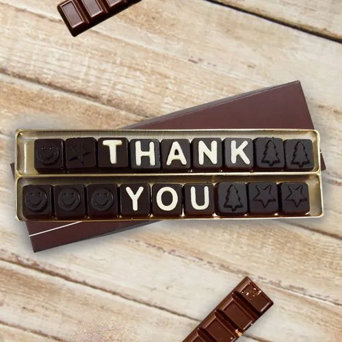 Homemade Chocolate with Sorry Message