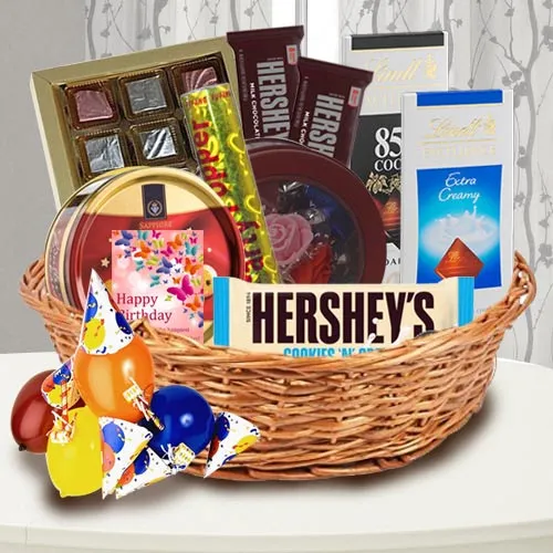 Enticing Chocolate Gift Basket