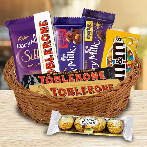 Delicious Chocolate Gifts Basket