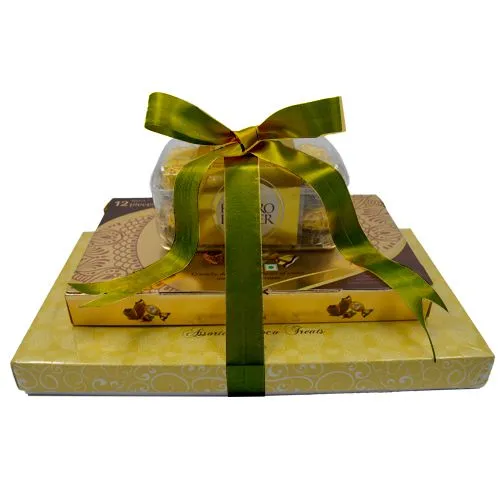 Enticing 3 Layer Chocolate Tower Gift