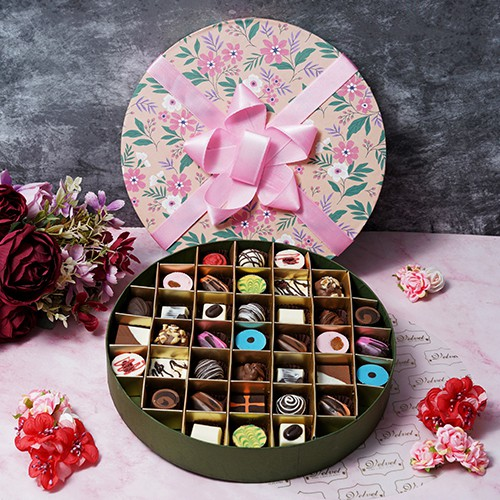 Flavorful Mothers Day Chocolate Box of 37 pcs