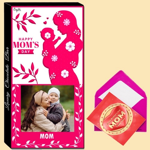 Scrumptious Personalized Mothers Day Handmade Choco Bar