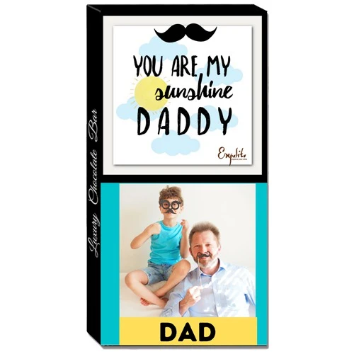 Ecstatic Personalize Chocolate for Dad