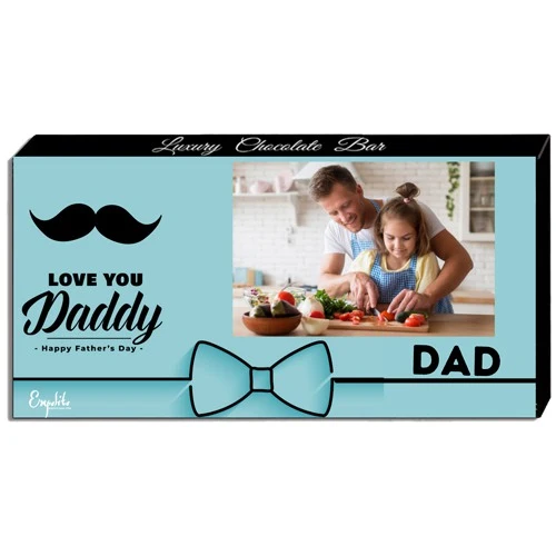 Classic Gift of Fathers Day Custom Chocolates