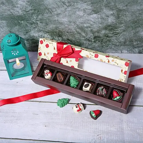 Joyful Christmas Themed Chocolates Box