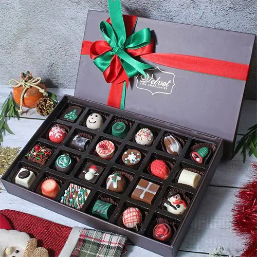 Premium Assorted Christmas Chocolates Box