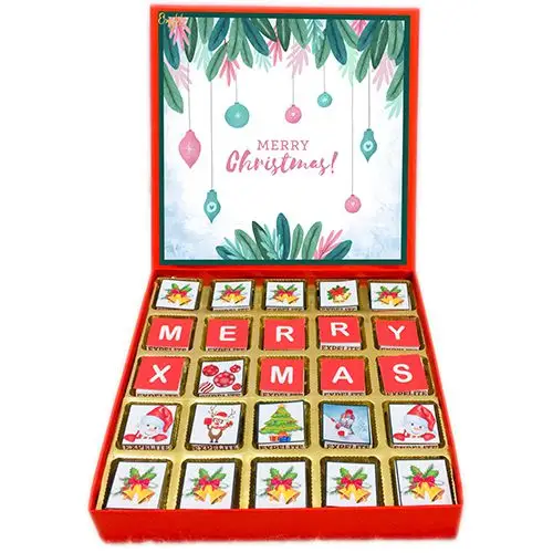 Flavour Packed Christmas Chocolates Box