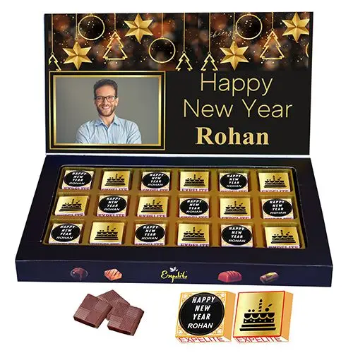 Ultimate New Year Personalized Chocolates Box