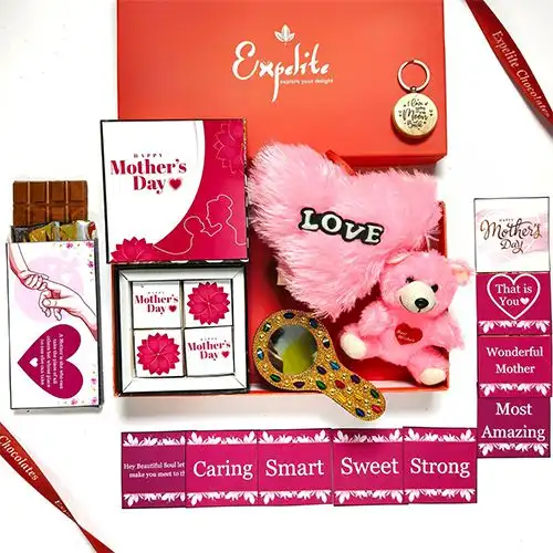 Deluxe Mothers Day Chocolates N Gifts Indulgence