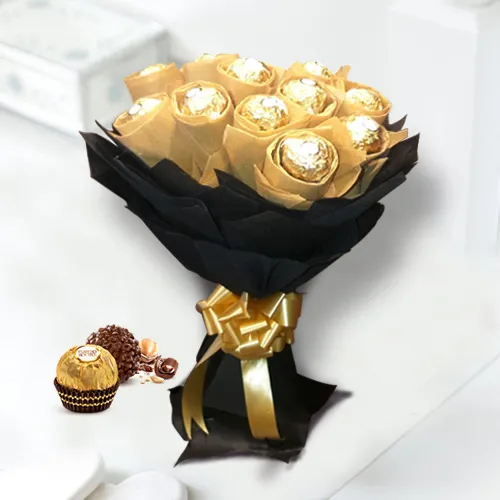 Online Ferrero Rocher Chocolates Bouquet