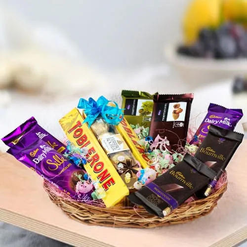 Online Mixed Chocos Gift Basket