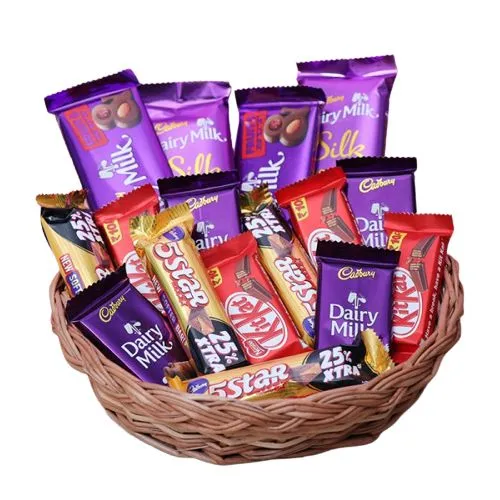 Delicious Chocolate Gift Basket