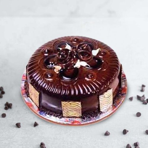 Mouthwatering Eggless Chocolate Truffle Cake