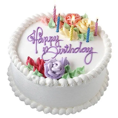 Send Birthday Vanilla Cake