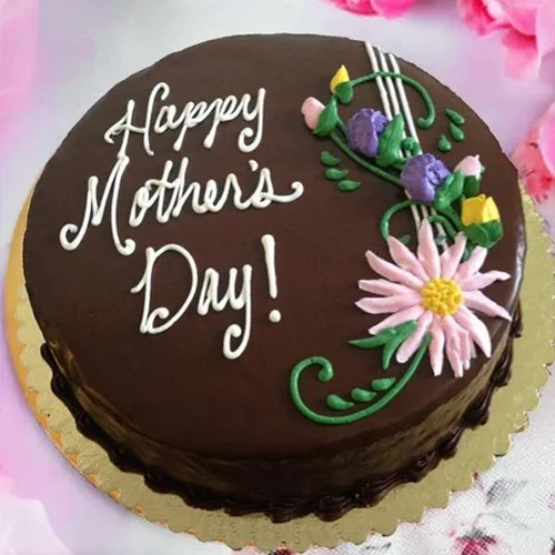 Mouth Watering Happy Mothers Day Chocolate Cake