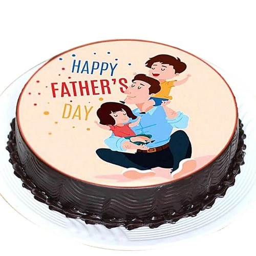 Sumptuous Fathers Day Chocolate Cream Cake