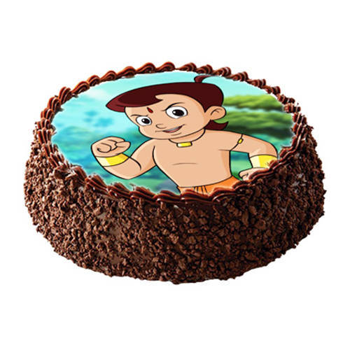 Online Chota Bheem Photo Cake for Kids