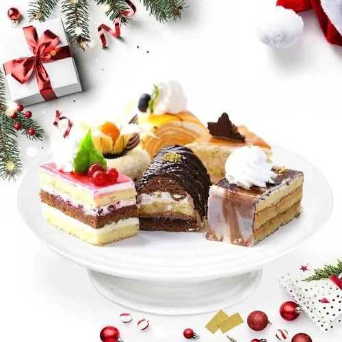 Tasty Assorted Pastries with Ferrero Rocher		
