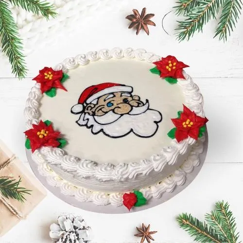 Tempting Holiday Special Vanilla Cake