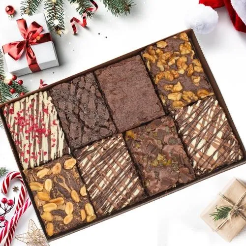 Mouth-Watering Brownies	for X-mas