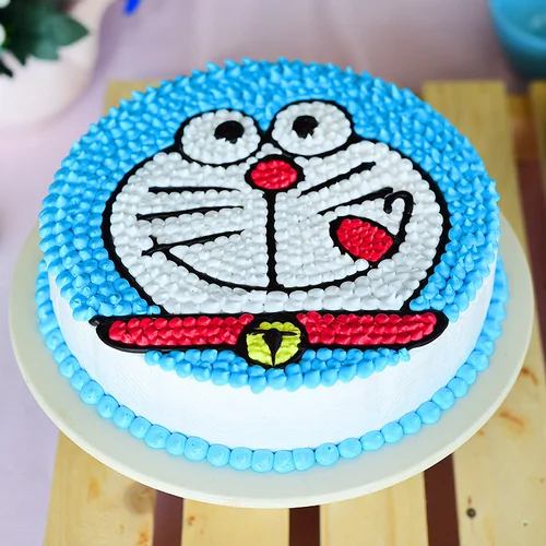 Gratifying Kids Party Special Doremon Cake