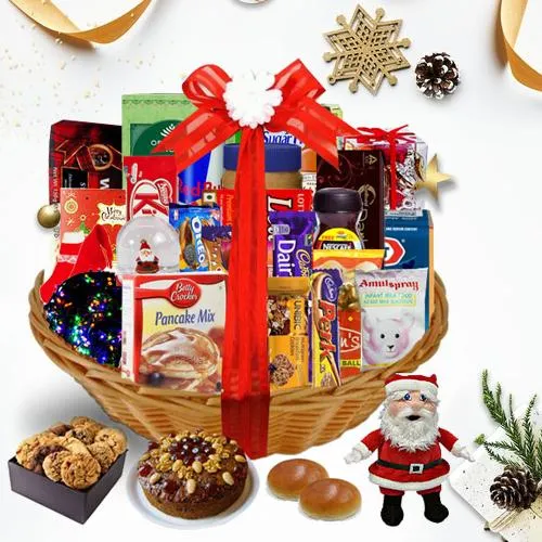 Embrace the Delicious Season Christmas Basket<br>