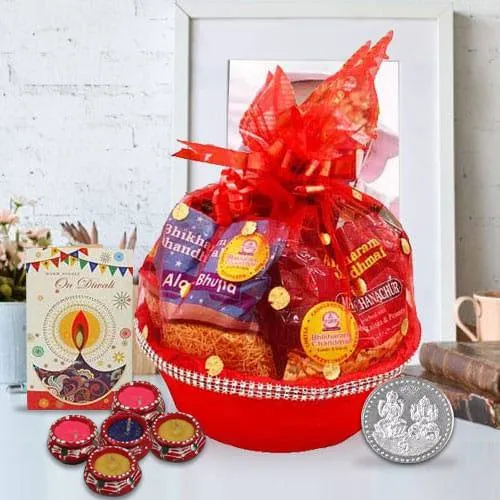Festive Time Diwali Greetings Gift Basket