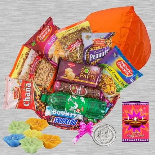 Delightful Assortment Gift Baskets for Diwali