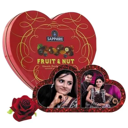 Exclusive Hearty Delight Personalized Gift Combo for Birthday