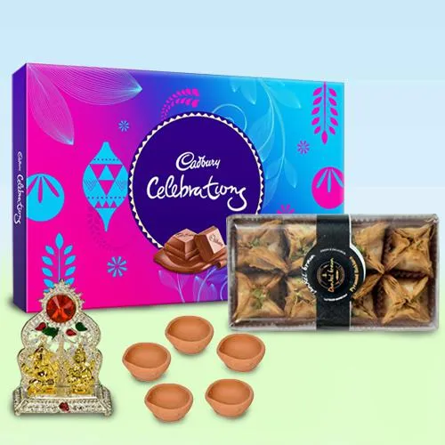 Finest Gift of Pyramid Baklawa n Cadbury Celebration, Religious Mandap