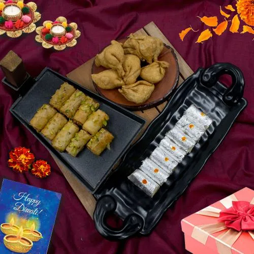 Luscious Roll Baklava with Haldiram Sweets n Snacks