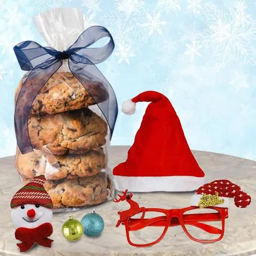 Lovely Xmas Party Accessories  N  Choc Chip Cookies for Kids