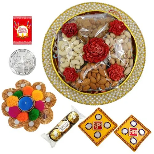 Happiness Overloaded Dry Fruits Tray