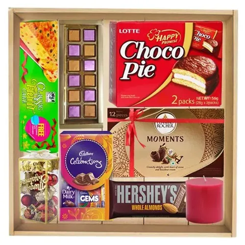 Wholesome Christmas Assortments Gift Tray