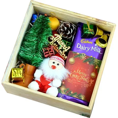 Yummy Cadbury Chocolates with Santa Clause N Xmas Assortment