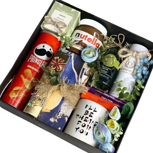 Exciting Gift Box of Assorted Goodies for Men