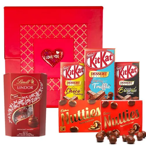 Specially Assorted V-Day Chocolate Hamper