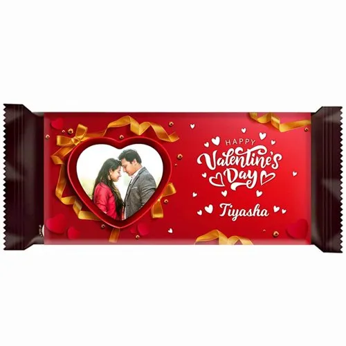Impressive Valentines Day Special Personalized Cadbury Chocolate