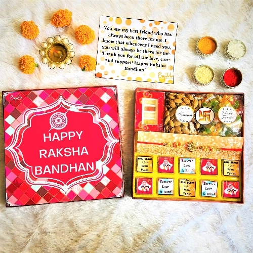 Delightful Treats with Rakhi Combo Set