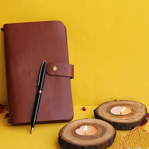 Journal  N  Candle Gift Set