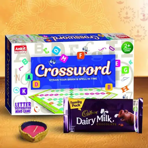 Diya And Chocolate  Diwali Delight