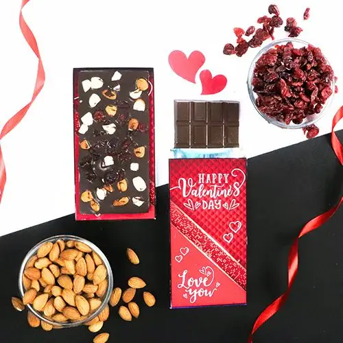 Delightful Assorted Valentines Chocolate Bar