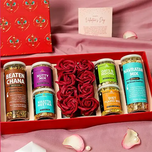 Wholesome Valentines Treats Goodness Box