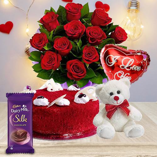 Sweet 5 Surprise Gift Hamper for 5 Years of Togetherness