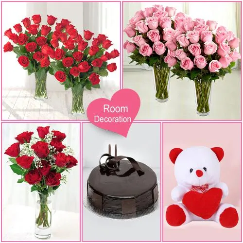 Exclusive Room Decoration Gift Combo for Your Valentine