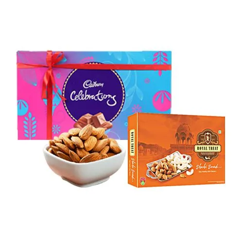 Tasty Almond Treat from Shree Mithai with Cadbury Celebration