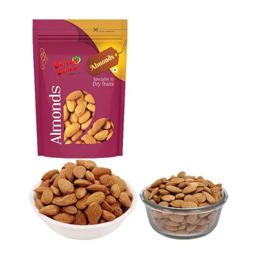 Combo of Almond Treat from Shree Mithai with Crunchy Almonds