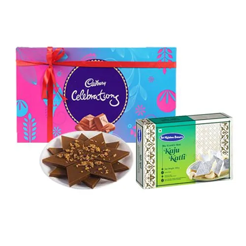 Sri Krishna Sweets Karupatti Katli with Cadbury Celebration Chocolate